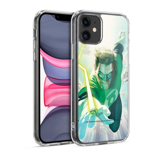 Green Lantern DC Comics Comic Book Covers Flight Soft Gel Case for Apple iPhone 11
