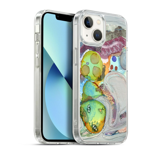 Wyanne Cat No Treat Blues Soft Gel Case for Apple iPhone 13