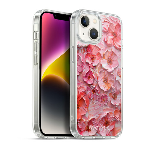 Nature Magick Paint Blobs Poppy Soft Gel Case for Apple iPhone 14