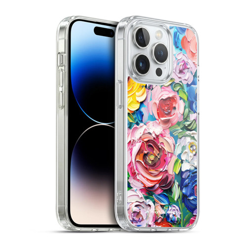 Nature Magick Paint Blobs Bloom Soft Gel Case for Apple iPhone 14 Pro & MagSafe