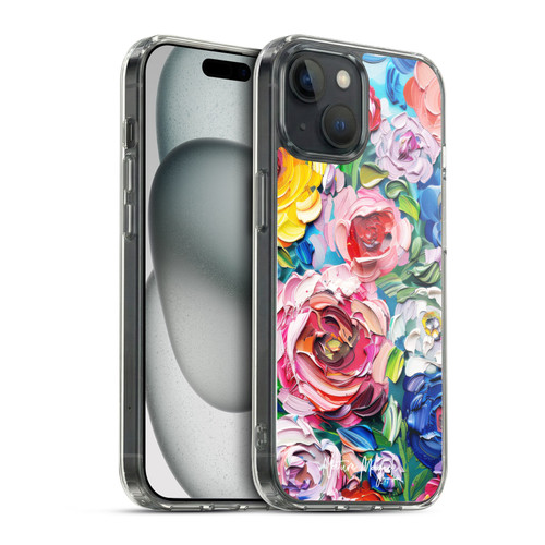 Nature Magick Paint Blobs Bloom Soft Gel Case for Apple iPhone 15 & MagSafe