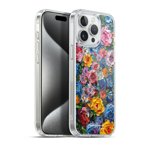 Nature Magick Paint Blobs Buds Soft Gel Case for Apple iPhone 15 Pro Max & MagSafe