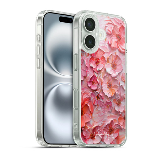 Nature Magick Paint Blobs Poppy Soft Gel Case for Apple iPhone 16 & MagSafe