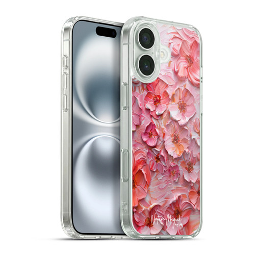 Nature Magick Paint Blobs Poppy Soft Gel Case for Apple iPhone 16 Plus & MagSafe