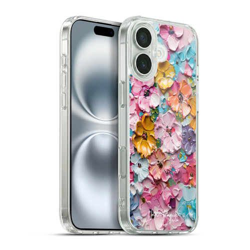 Nature Magick Paint Blobs Pretty Soft Gel Case for Apple iPhone 16 Plus & MagSafe