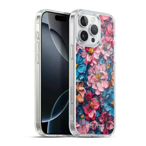 Nature Magick Paint Blobs Elegant Soft Gel Case for Apple iPhone 16 Pro Max & MagSafe