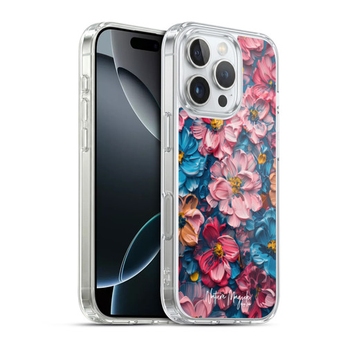 Nature Magick Paint Blobs Elegant Soft Gel Case for Apple iPhone 16 Pro & MagSafe