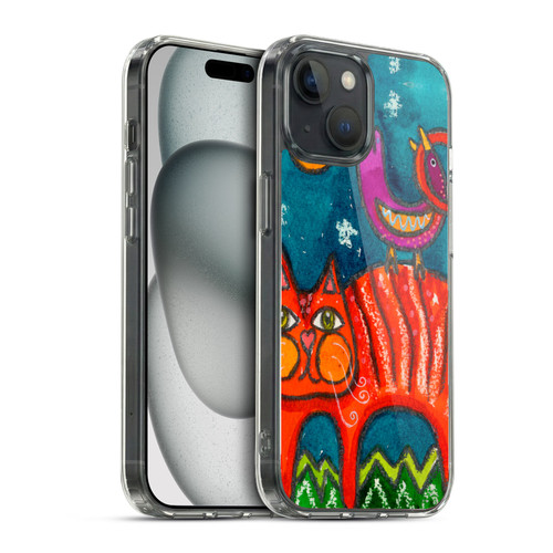 Wyanne Cat Birdy Got My Tail Kitty Soft Gel Case for Apple iPhone 15 & MagSafe