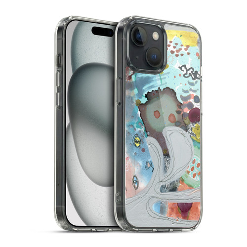 Wyanne Cat Abstract Kitty Soft Gel Case for Apple iPhone 15 & MagSafe