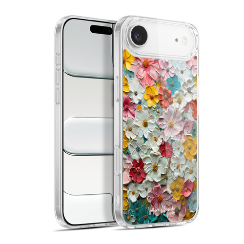 Nature Magick Paint Blobs Colorful Soft Gel Case for Apple iPhone 17 Air