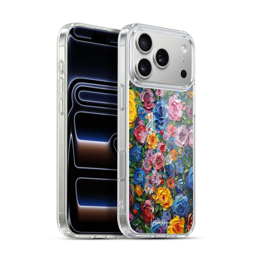 Nature Magick Paint Blobs Buds Soft Gel Case for Apple iPhone 17 Pro Max
