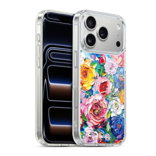 Nature Magick Paint Blobs Bloom Soft Gel Case for Apple iPhone 17 Pro