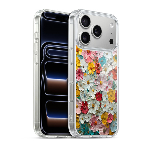 Nature Magick Paint Blobs Colorful Soft Gel Case for Apple iPhone 17 Pro