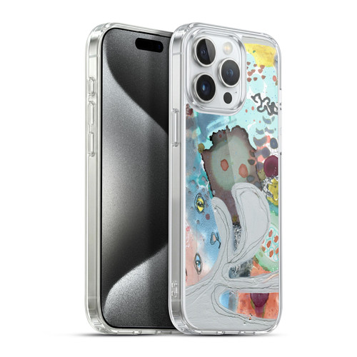 Wyanne Cat Abstract Kitty Soft Gel Case for Apple iPhone 15 Pro Max & MagSafe
