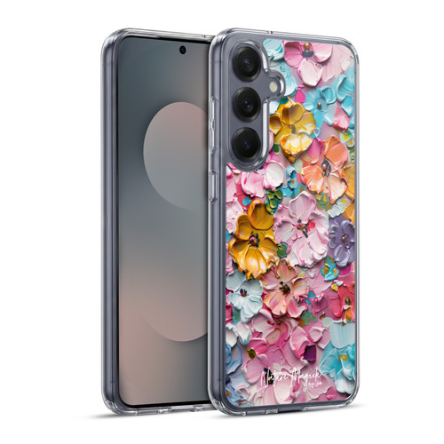Nature Magick Paint Blobs Pretty Soft Gel Case for Samsung Galaxy S25+ & MagSafe