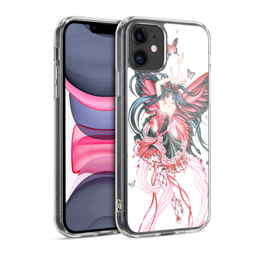 Nene Thomas Fairies Red Hearts Anime 2 Soft Gel Case for Apple iPhone 11