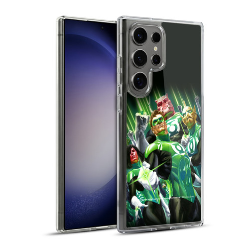 Green Lantern DC Comics Comic Book Covers Group Soft Gel Case for Samsung Galaxy S23 Ultra 5G & MagSafe