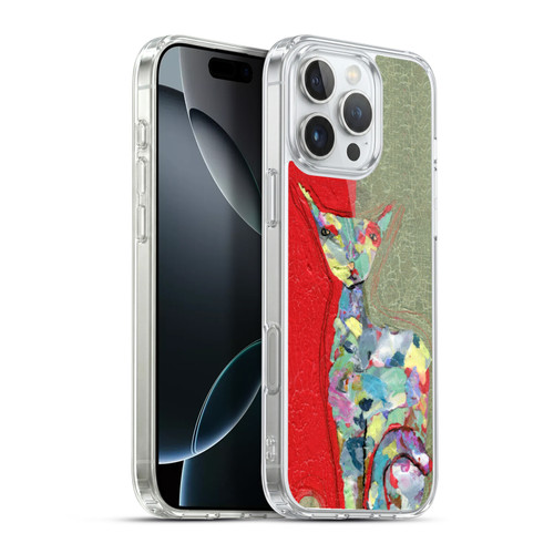 Wyanne Cat Three Cent Attitude Soft Gel Case for Apple iPhone 16 Pro Max & MagSafe