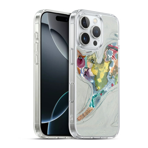 Wyanne Cat Abstract Kitty 2 Soft Gel Case for Apple iPhone 16 Pro & MagSafe