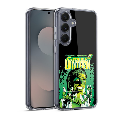 Green Lantern DC Comics Comic Book Covers Emerald Twilight Soft Gel Case for Samsung Galaxy S25 & MagSafe