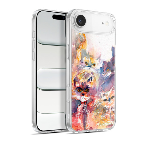 Wyanne Cat Four Kitties Soft Gel Case for Apple iPhone 17 Air