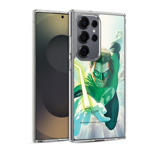 Green Lantern DC Comics Comic Book Covers Flight Soft Gel Case for Samsung Galaxy S25 Ultra & MagSafe
