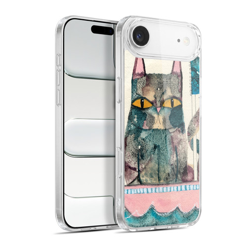 Wyanne Cat Kitty Painting Soft Gel Case for Apple iPhone 17 Air