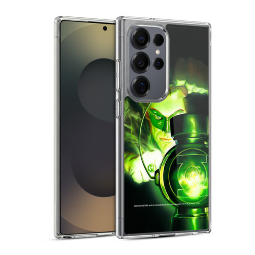 Green Lantern DC Comics Comic Book Covers Portrait Soft Gel Case for Samsung Galaxy S25 Ultra & MagSafe