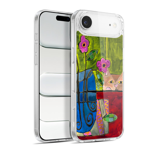 Wyanne Cat Peek A Boo Kitty Soft Gel Case for Apple iPhone 17 Air