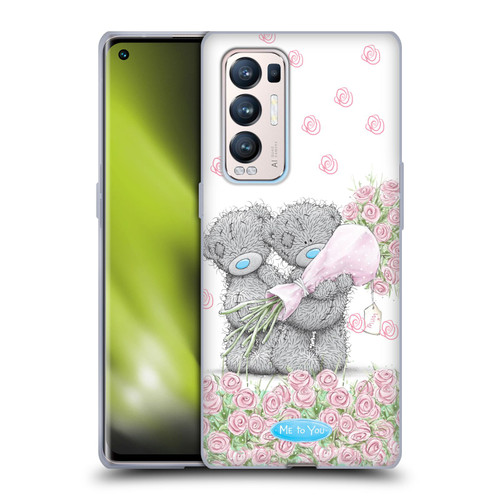 Me To You ALL About Love Pink Roses Soft Gel Case for OPPO Find X3 Neo / Reno5 Pro+ 5G