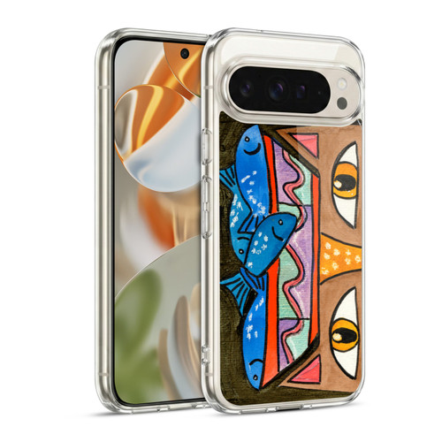 Wyanne Cat Kitty With Fish Bowl Hat Soft Gel Case for Google Pixel 9 / Pixel 9 Pro