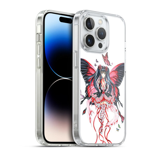 Nene Thomas Fairies Red Hearts Anime Soft Gel Case for Apple iPhone 14 Pro & MagSafe