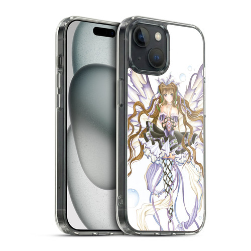 Nene Thomas Fairies Burgundy Wine Anime Soft Gel Case for Apple iPhone 15 & MagSafe