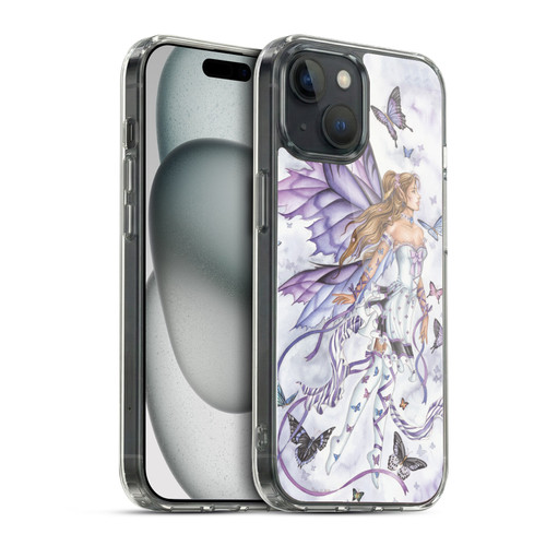 Nene Thomas Fairies Lavender Ballerina Butterflies Soft Gel Case for Apple iPhone 15 & MagSafe