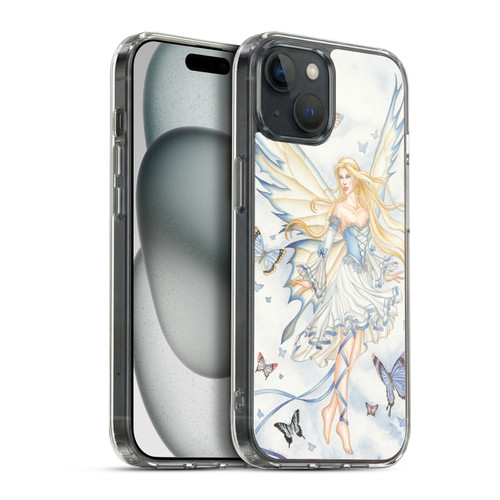 Nene Thomas Fairies Prelude In Blue Ballerina Soft Gel Case for Apple iPhone 15 Plus & MagSafe