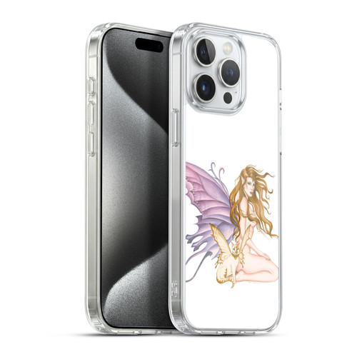 Nene Thomas Fairies Amber With Fairy Cat Soft Gel Case for Apple iPhone 15 Pro Max & MagSafe