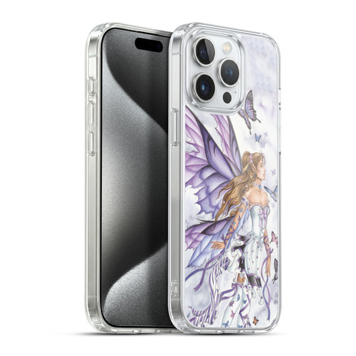 Nene Thomas Fairies Lavender Ballerina Butterflies Soft Gel Case for Apple iPhone 15 Pro Max & MagSafe