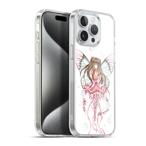 Nene Thomas Fairies Champagne Anime Pink Soft Gel Case for Apple iPhone 15 Pro Max & MagSafe