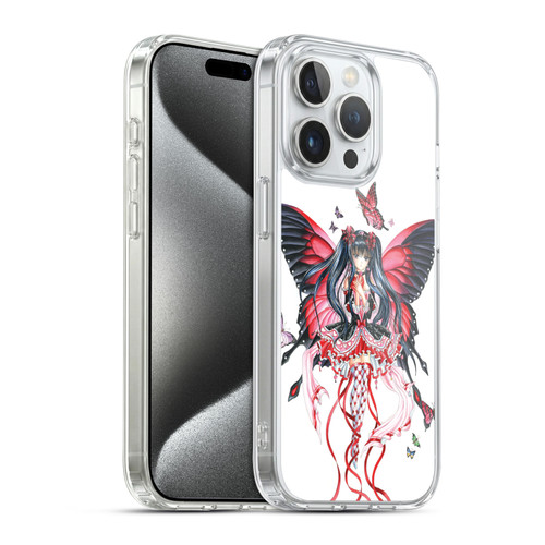 Nene Thomas Fairies Red Hearts Anime Soft Gel Case for Apple iPhone 15 Pro & MagSafe