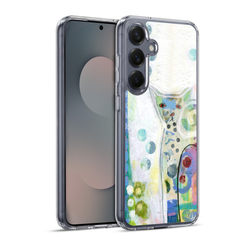 Wyanne Cat Calico Cat Soft Gel Case for Samsung Galaxy S25+ & MagSafe