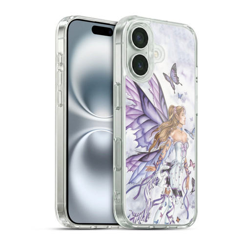 Nene Thomas Fairies Lavender Ballerina Butterflies Soft Gel Case for Apple iPhone 16 & MagSafe