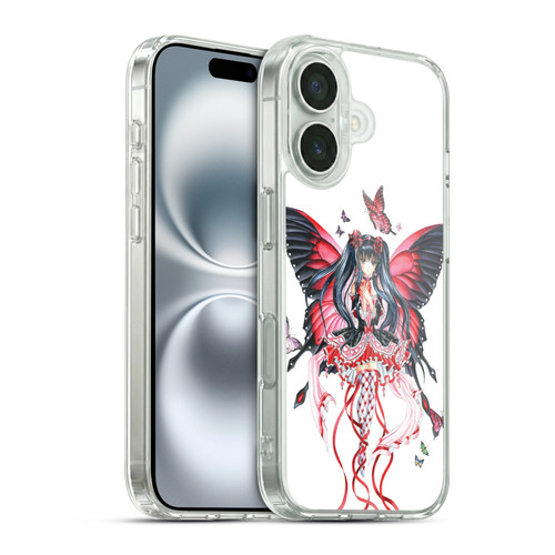 Nene Thomas Fairies Red Hearts Anime Soft Gel Case for Apple iPhone 16 & MagSafe