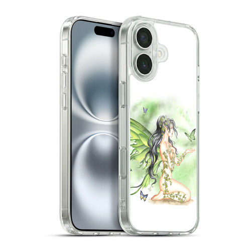 Nene Thomas Fairies Vines With Butterflies Soft Gel Case for Apple iPhone 16 Plus & MagSafe