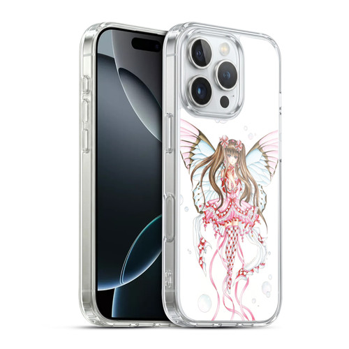 Nene Thomas Fairies Champagne Anime Pink Soft Gel Case for Apple iPhone 16 Pro & MagSafe