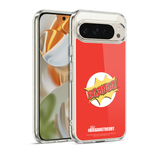The Big Bang Theory Bazinga Pop Art Soft Gel Case for Google Pixel 9 / Pixel 9 Pro