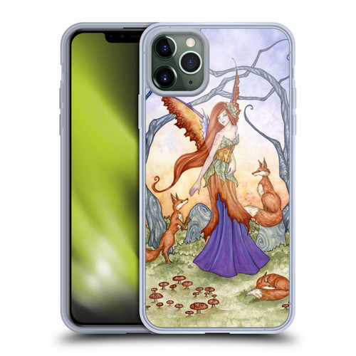 Amy Brown Lovely Fairies Foxy Fairy Soft Gel Case for Apple iPhone 11 Pro Max & MagSafe