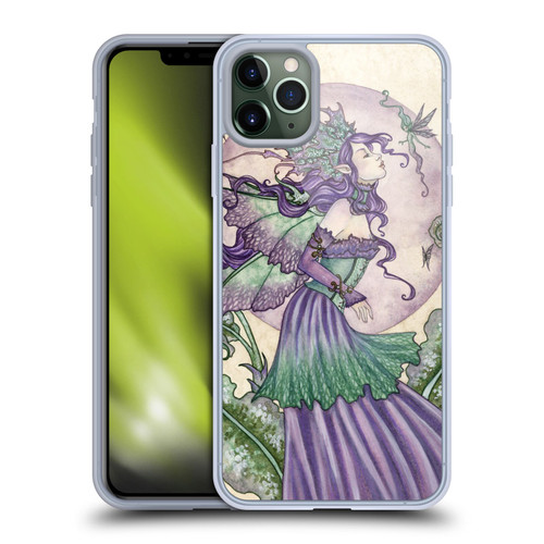 Amy Brown Lovely Fairies Pixie Gossip Soft Gel Case for Apple iPhone 11 Pro Max & MagSafe