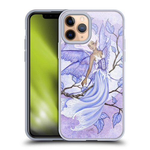 Amy Brown Lovely Fairies Dreaming In Lavender Soft Gel Case for Apple iPhone 11 Pro & MagSafe
