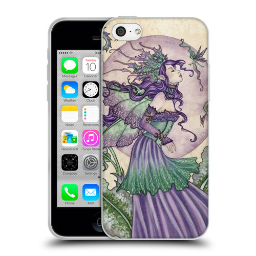 Amy Brown Lovely Fairies Pixie Gossip Soft Gel Case for Apple iPhone 5c