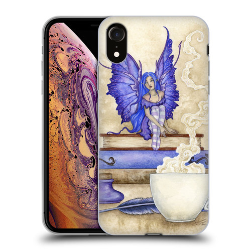 Amy Brown Lovely Fairies Blue Pixie Soft Gel Case for Apple iPhone XR